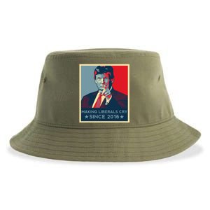 Trump Hope Elections 2024 Donald Trump 2020 Gift Sustainable Bucket Hat