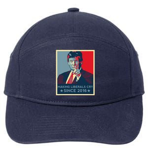 Trump Hope Elections 2024 Donald Trump 2020 Gift 7-Panel Snapback Hat