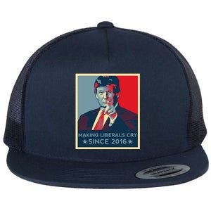 Trump Hope Elections 2024 Donald Trump 2020 Gift Flat Bill Trucker Hat