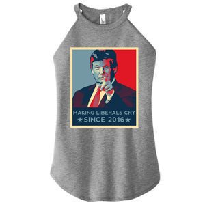 Trump Hope Elections 2024 Donald Trump 2020 Gift Women's Perfect Tri Rocker Tank