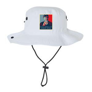 Trump Hope Elections 2024 Donald Trump 2020 Gift Legacy Cool Fit Booney Bucket Hat