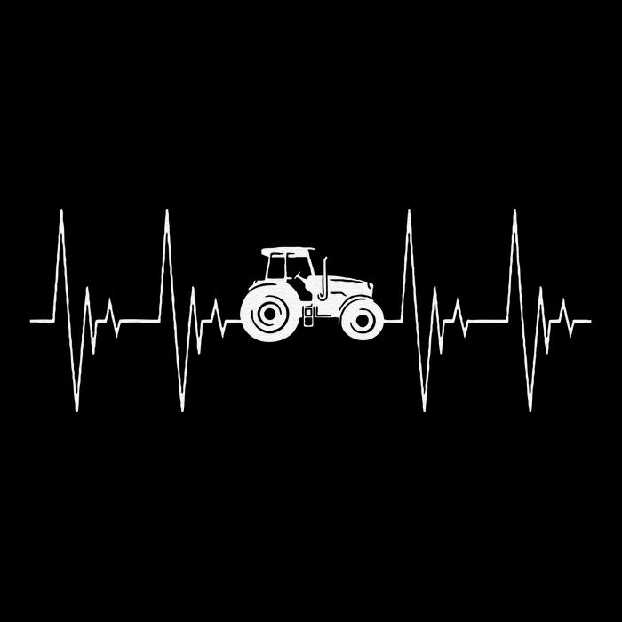 Tractor Heartbeat Ecg Agricultural Vehicle Impact Tech Backpack