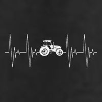 Tractor Heartbeat Ecg Agricultural Vehicle 11oz C Handle Ceramic Mug