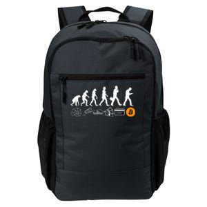 The Human Evolution Of Money Bitcoin Daily Commute Backpack