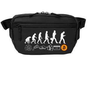 The Human Evolution Of Money Bitcoin Crossbody Pack