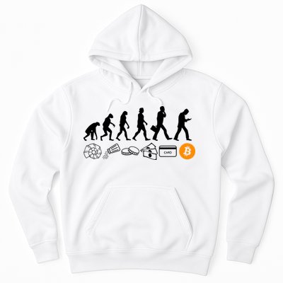 The Human Evolution Of Money Bitcoin Hoodie