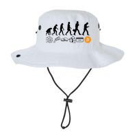The Human Evolution Of Money Bitcoin Bucket Hat