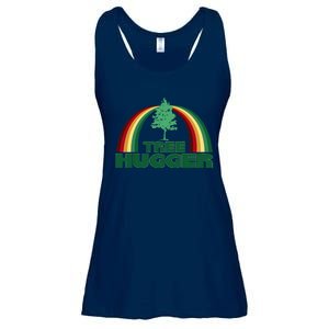 Tree Hugger Environmental Protection Earth Day Tree Ladies Essential Flowy Tank