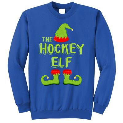 The Hockey Elf Gift Matching Christmas Elf Gift Tall Sweatshirt