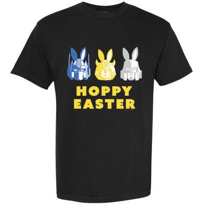 T.Ransformers Hoppy Easter Group Bunny Line Up Garment-Dyed Heavyweight T-Shirt