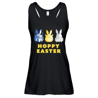 T.Ransformers Hoppy Easter Group Bunny Line Up Ladies Essential Flowy Tank