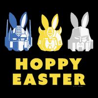 T.Ransformers Hoppy Easter Group Bunny Line Up Wool Snapback Cap