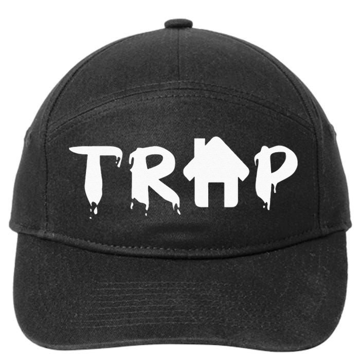 Trap House EDM Rave Festival Costume Outfit Dance Music 7-Panel Snapback Hat