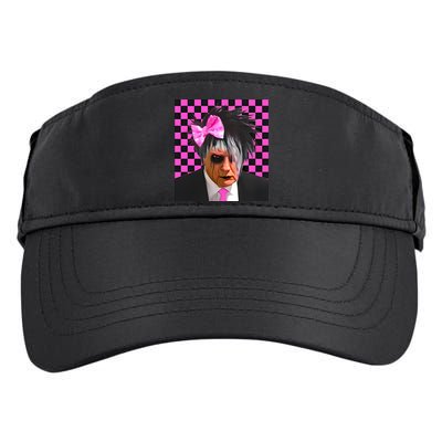 Teen Hearts Emo Trump Dump Mugshot Adult Drive Performance Visor