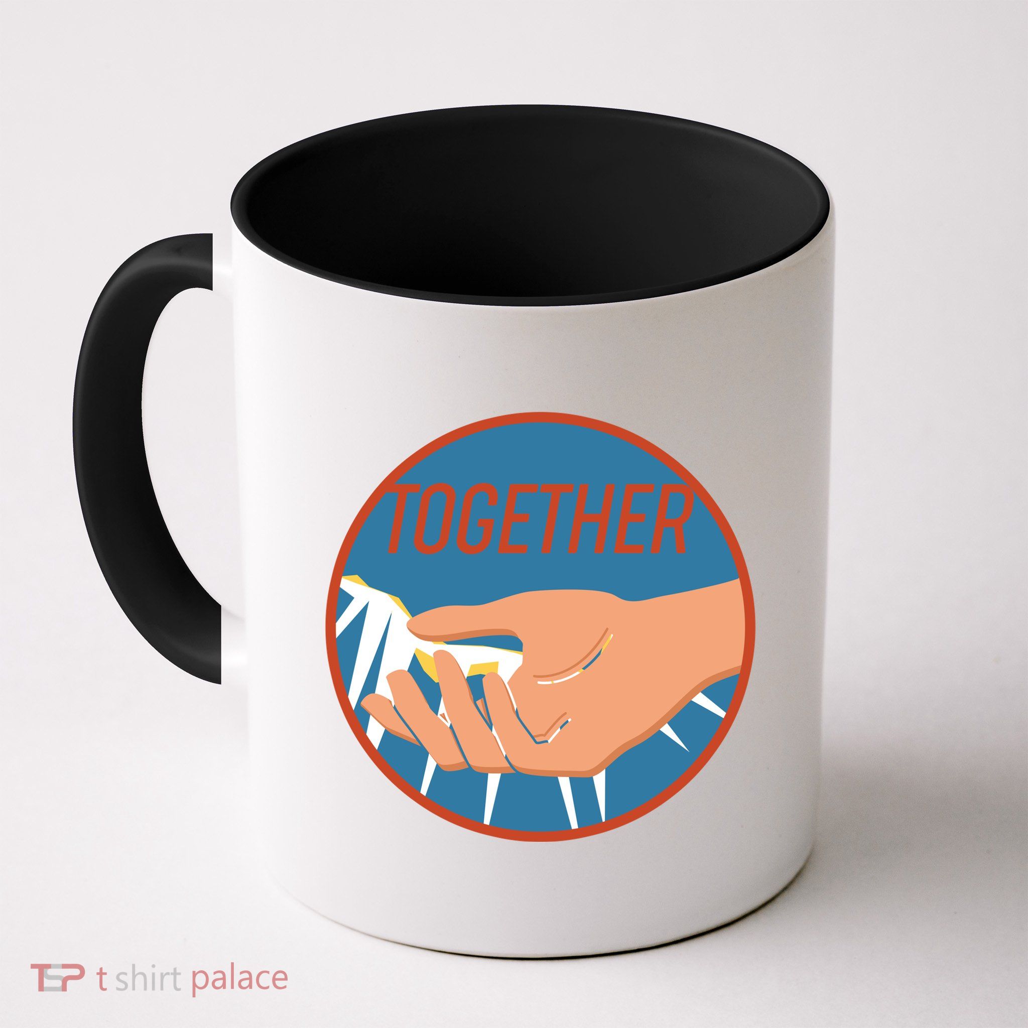 Together Hand Emblem Coffee Mug