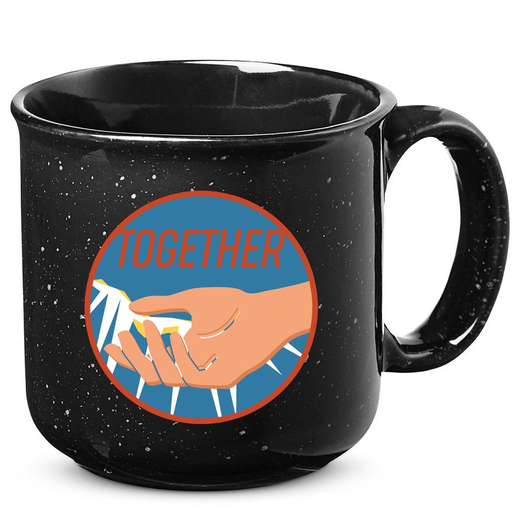 Together Hand Emblem 15oz Campfire Ceramic Mug