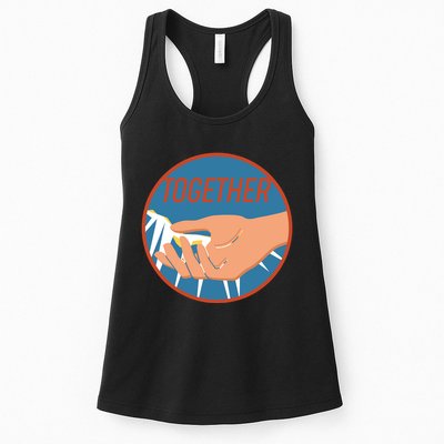 Together Hand Emblem Womens Tank Top