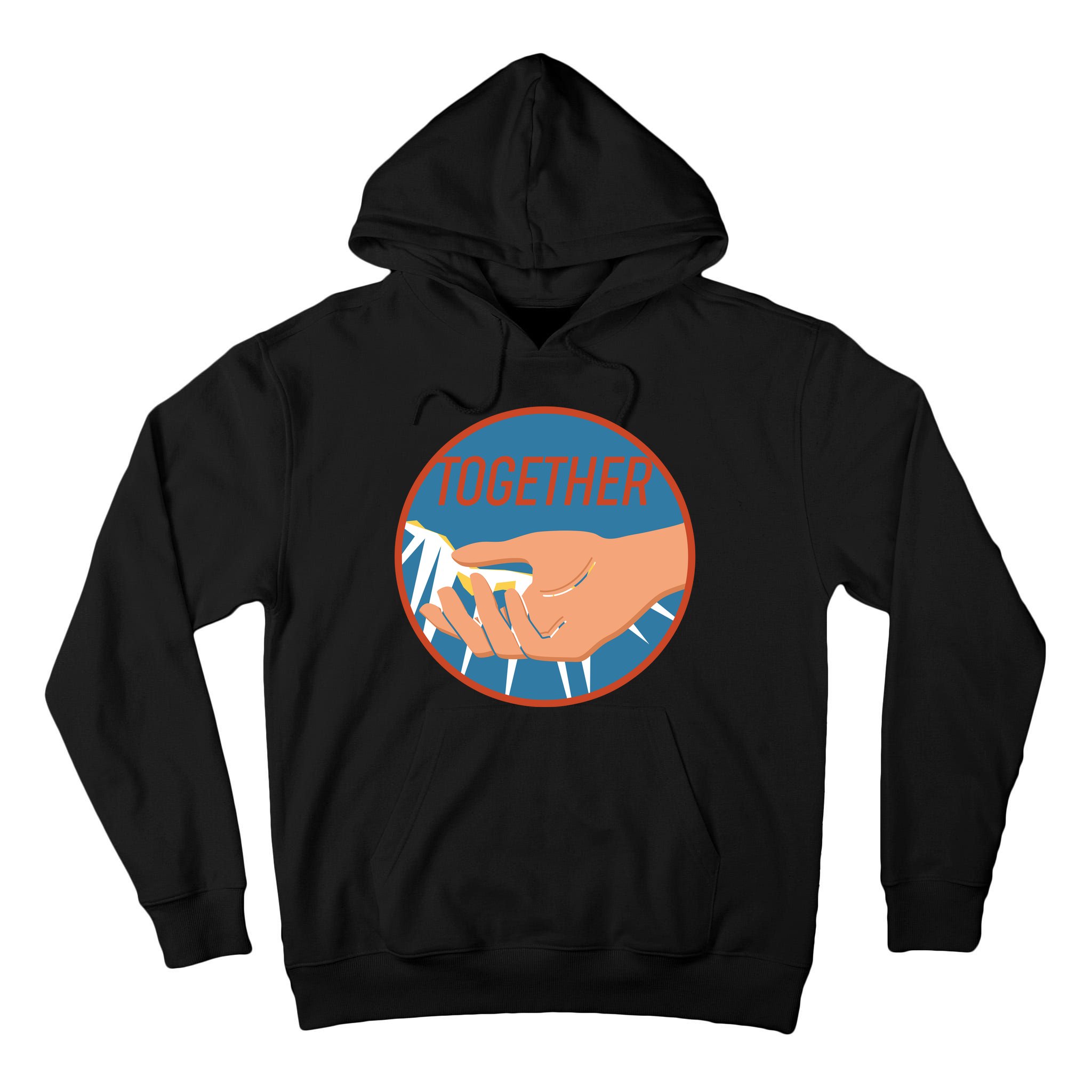 Together Hand Emblem Tall Hoodie