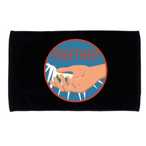 Together Hand Emblem Microfiber Hand Towel