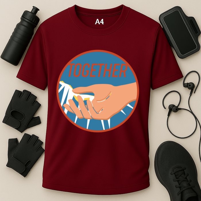 Together Hand Emblem Cooling Performance Crew T-Shirt
