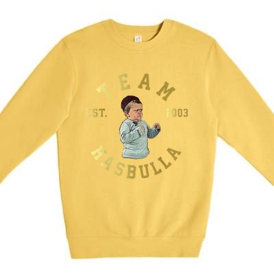 Team Hasbulla Est 2003 Meme Premium Crewneck Sweatshirt