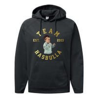 Team Hasbulla Est 2003 Meme Performance Fleece Hoodie