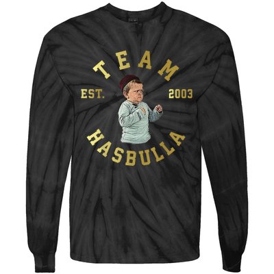 Team Hasbulla Est 2003 Meme Tie-Dye Long Sleeve Shirt