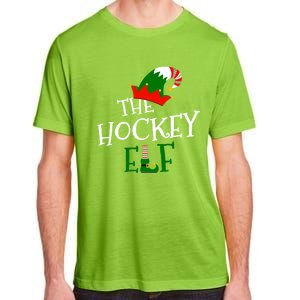 The Hockey Elf Family Matching Group Gift Christmas Costume Gift Adult ChromaSoft Performance T-Shirt