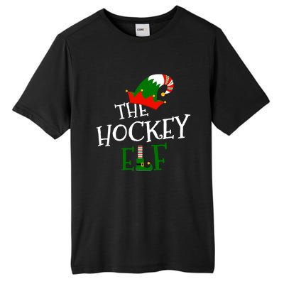 The Hockey Elf Family Matching Group Gift Christmas Costume Gift Tall Fusion ChromaSoft Performance T-Shirt