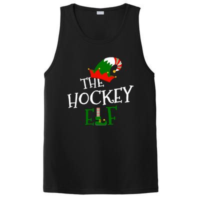 The Hockey Elf Family Matching Group Gift Christmas Costume Gift PosiCharge Competitor Tank