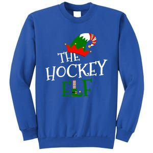 The Hockey Elf Family Matching Group Gift Christmas Costume Gift Sweatshirt