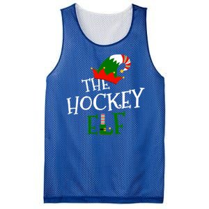 The Hockey Elf Family Matching Group Gift Christmas Costume Gift Mesh Reversible Basketball Jersey Tank