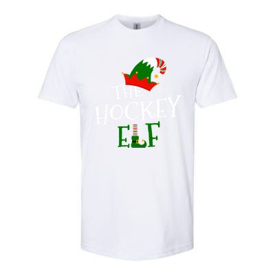 The Hockey Elf Family Matching Group Gift Christmas Costume Gift Softstyle CVC T-Shirt