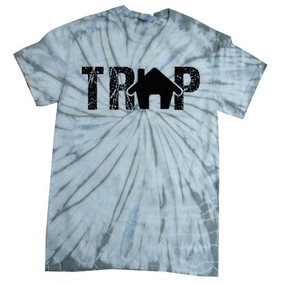 Trap House Edm Rave Outfit Dance Festival Dj Tie-Dye T-Shirt