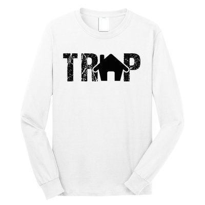 Trap House Edm Rave Outfit Dance Festival Dj Long Sleeve Shirt