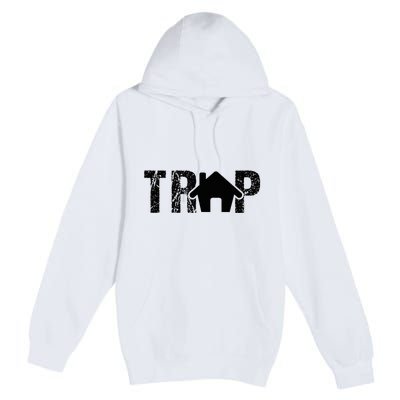 Trap House Edm Rave Outfit Dance Festival Dj Premium Pullover Hoodie