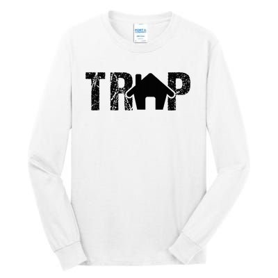 Trap House Edm Rave Outfit Dance Festival Dj Tall Long Sleeve T-Shirt