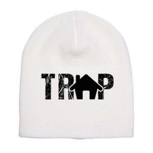 Trap House Edm Rave Outfit Dance Festival Dj Short Acrylic Beanie