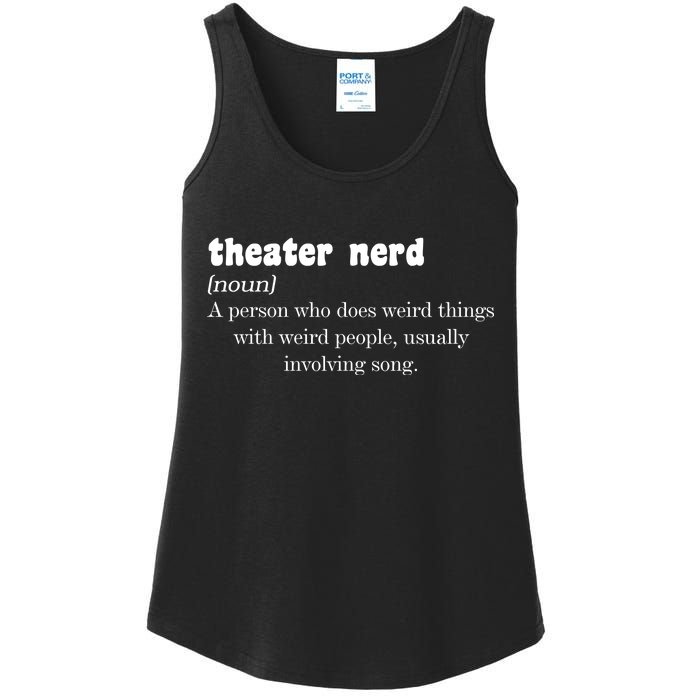 Theater Nerd Ladies Essential Tank