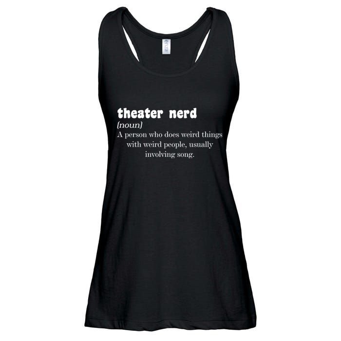 Theater Nerd Ladies Essential Flowy Tank