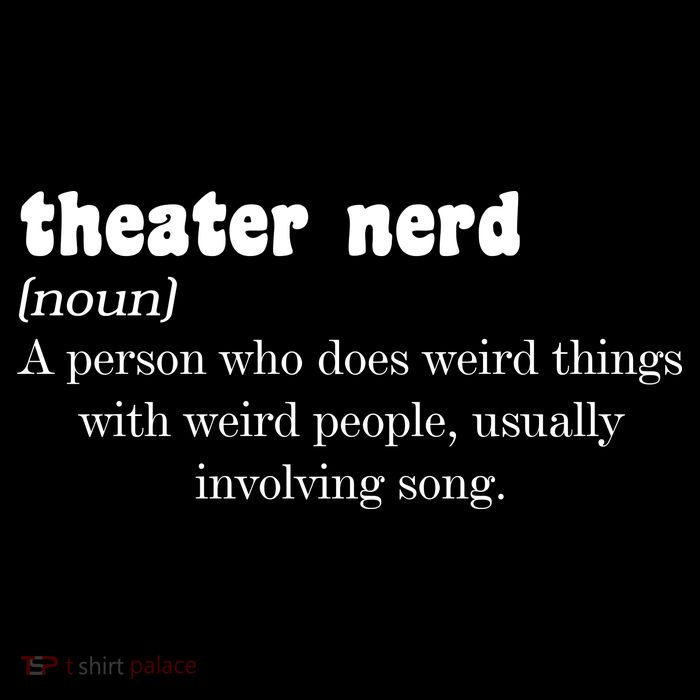 Theater Nerd 16 in Basic Backpack