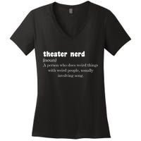 Theater Nerd Women's V-Neck T-Shirt