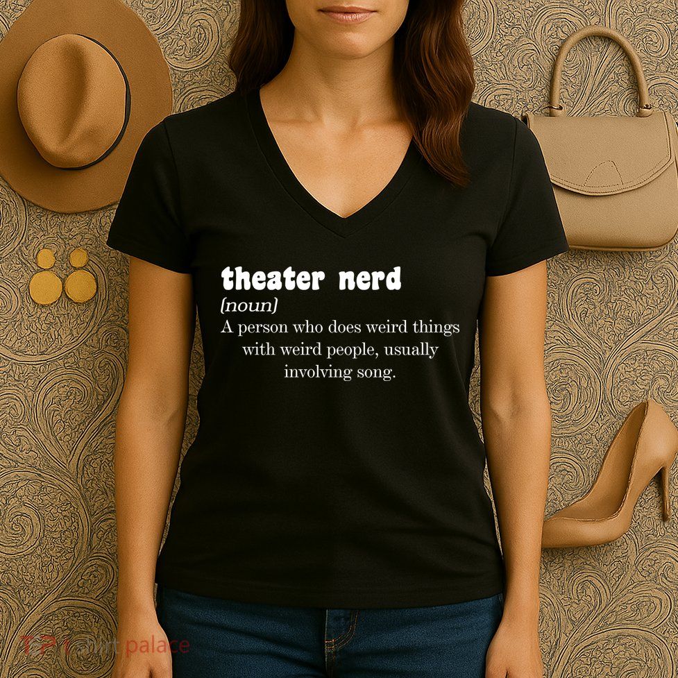 Theater Nerd Women's V-Neck T-Shirt