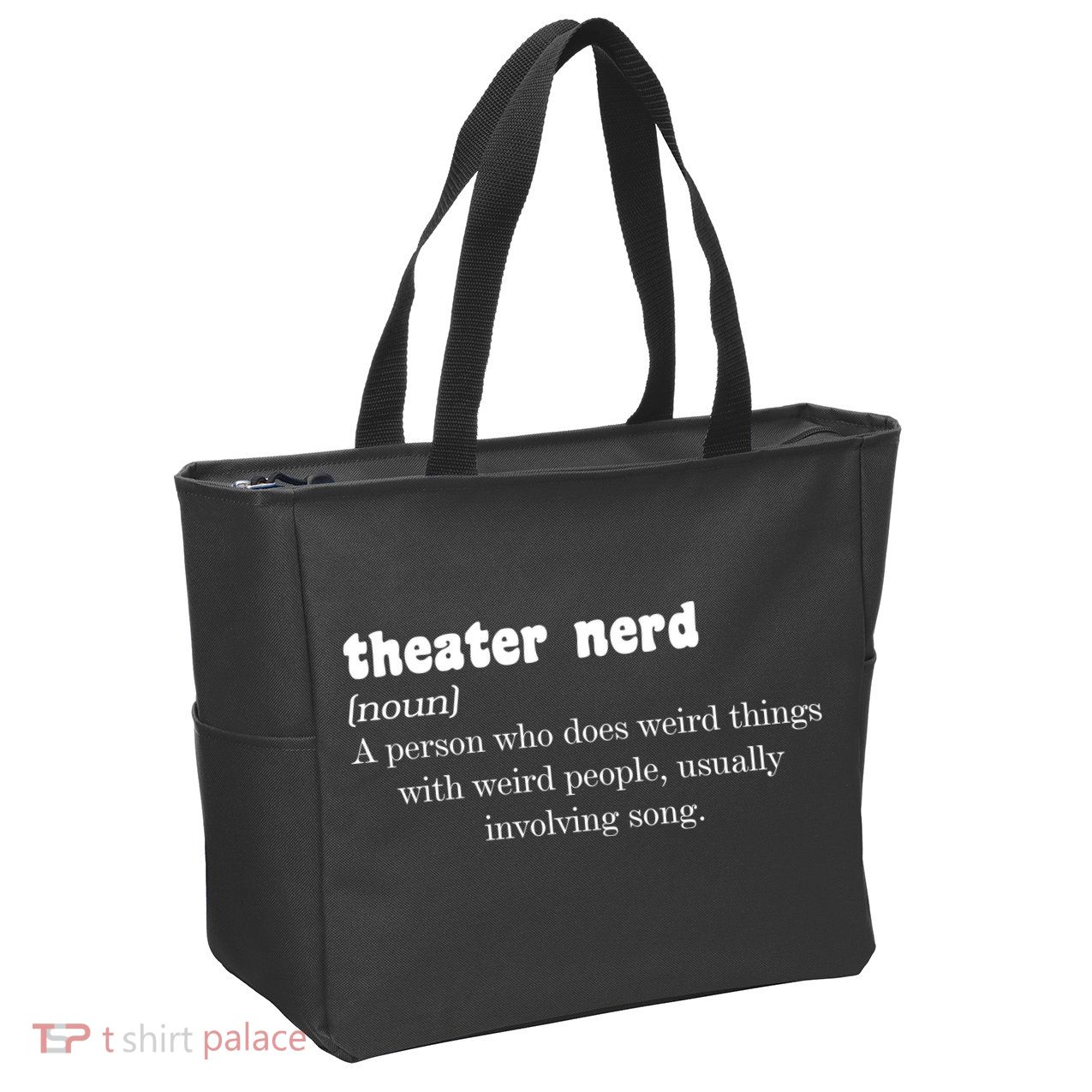 Theater Nerd Zip Tote Bag