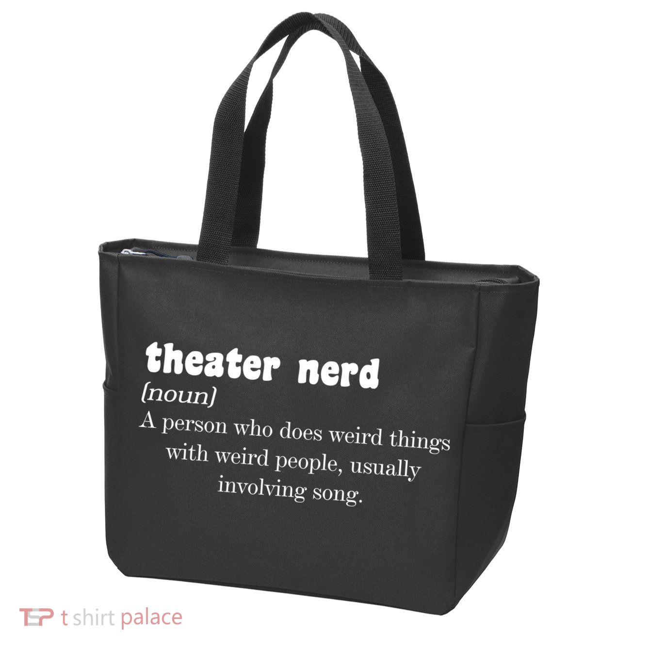 Theater Nerd Zip Tote Bag