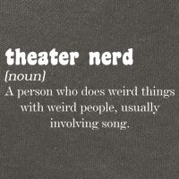 Theater Nerd Cotton Canvas Backpack