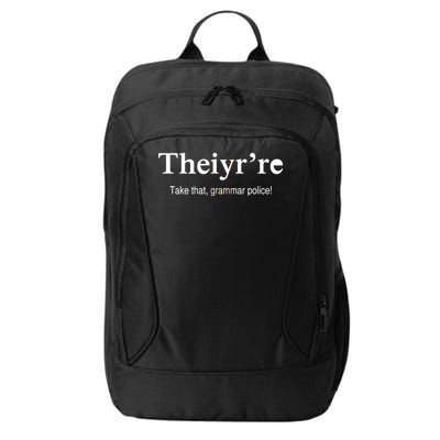 Theiy're Take That Grammar Police City Backpack