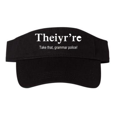 Theiy're Take That Grammar Police Visor