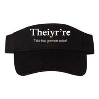 Theiy're Take That Grammar Police Valucap Bio-Washed Visor