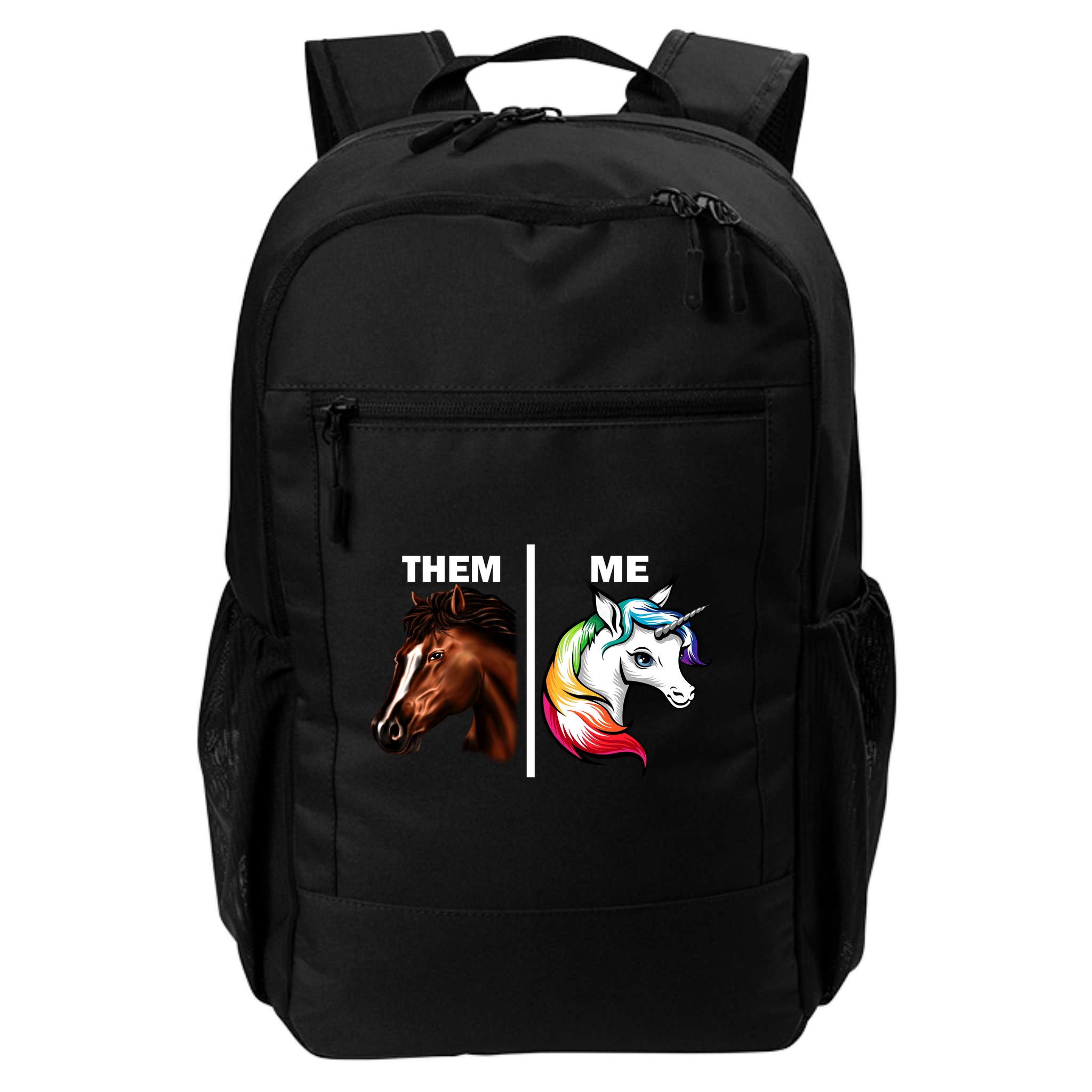 Them Horse Me Unicorn Backpack
